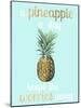 Pineapple Life I-Studio W-Mounted Art Print