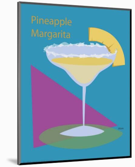 Pineapple Margarita-ATOM-Mounted Giclee Print