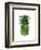 Pineapple, Monstera Leaf-Fab Funky-Framed Art Print