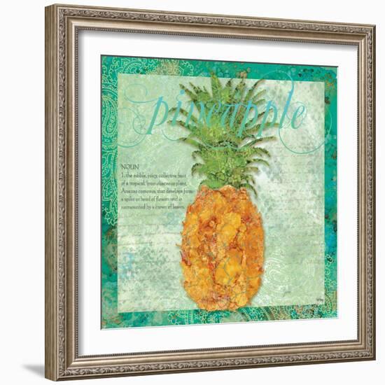 Pineapple Paradise-Bee Sturgis-Framed Art Print