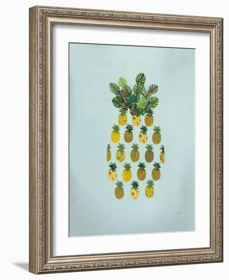 Pineapple Pop-Sydney Edmunds-Framed Giclee Print