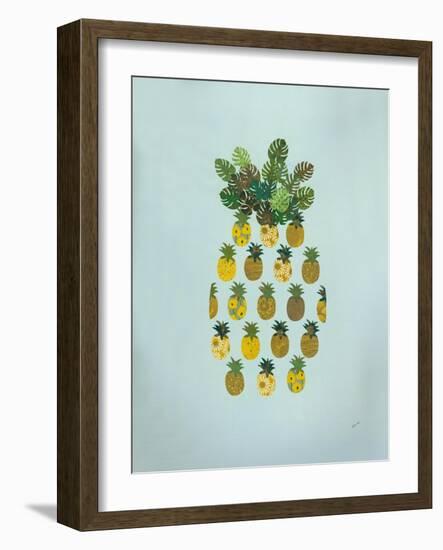 Pineapple Pop-Sydney Edmunds-Framed Giclee Print