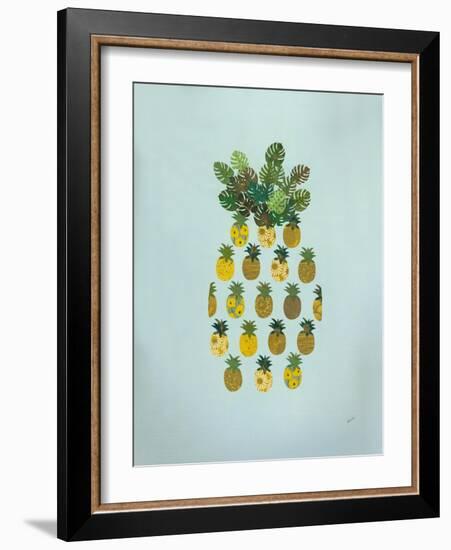 Pineapple Pop-Sydney Edmunds-Framed Giclee Print