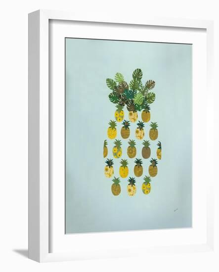 Pineapple Pop-Sydney Edmunds-Framed Giclee Print