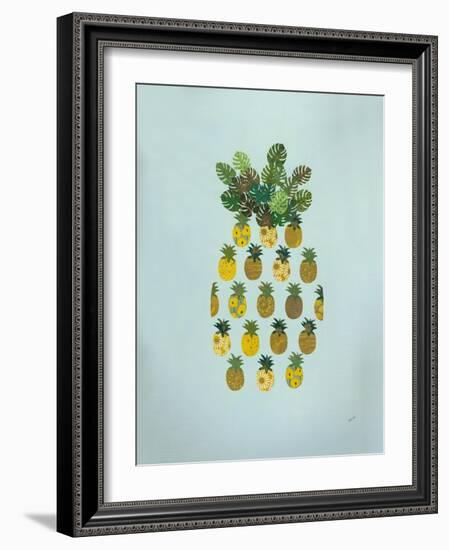 Pineapple Pop-Sydney Edmunds-Framed Giclee Print