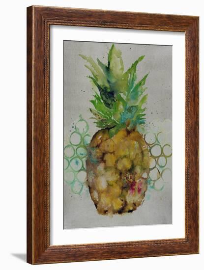 Pineapple Rain-Rikki Drotar-Framed Giclee Print