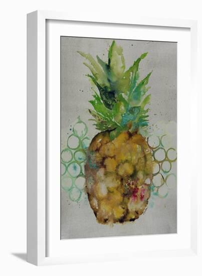 Pineapple Rain-Rikki Drotar-Framed Giclee Print