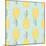 Pineapple Seamless Pattern-lilalove-Mounted Art Print