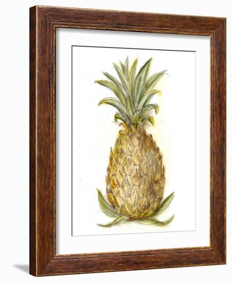 Pineapple Sketch I-Ethan Harper-Framed Art Print