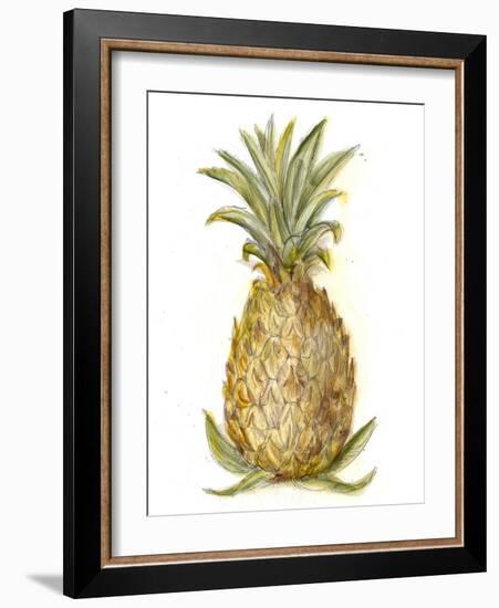 Pineapple Sketch I-Ethan Harper-Framed Art Print