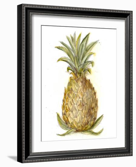 Pineapple Sketch I-Ethan Harper-Framed Art Print