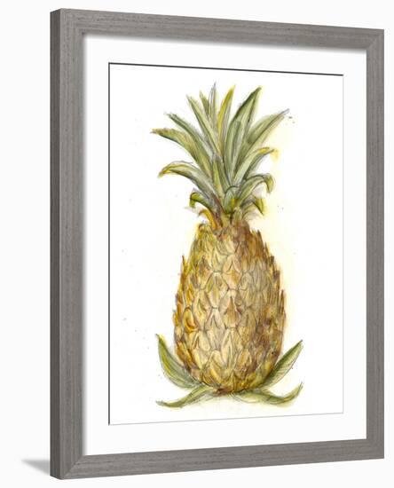 Pineapple Sketch I-Ethan Harper-Framed Art Print