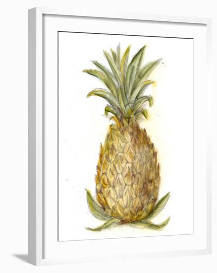 Pineapple Sketch I-Ethan Harper-Framed Art Print