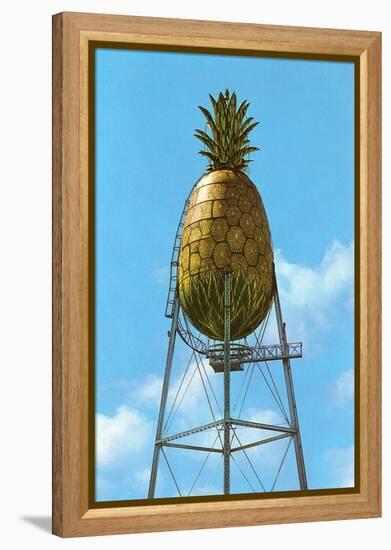 Pineapple Water Tower, Hawaii-null-Framed Stretched Canvas