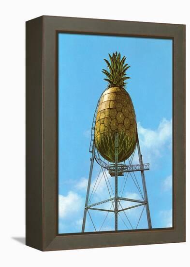 Pineapple Water Tower, Hawaii-null-Framed Stretched Canvas