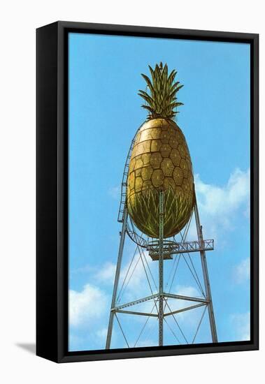 Pineapple Water Tower, Hawaii-null-Framed Stretched Canvas