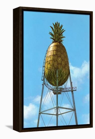 Pineapple Water Tower, Hawaii-null-Framed Stretched Canvas