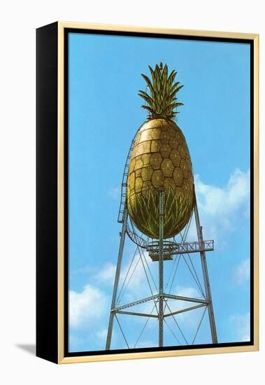 Pineapple Water Tower, Hawaii-null-Framed Stretched Canvas