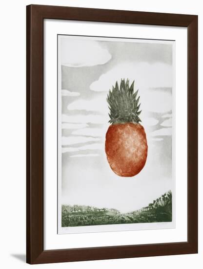 Pineapple-Hank Laventhol-Framed Collectable Print