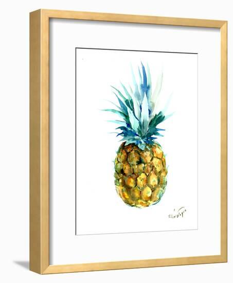 Pineapple-Suren Nersisyan-Framed Art Print