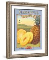 Pineapple-Kerne Erickson-Framed Art Print