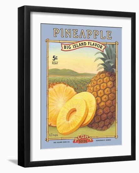 Pineapple-Kerne Erickson-Framed Art Print