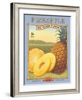 Pineapple-Kerne Erickson-Framed Art Print