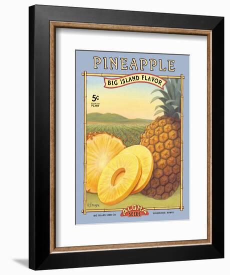 Pineapple-Kerne Erickson-Framed Art Print