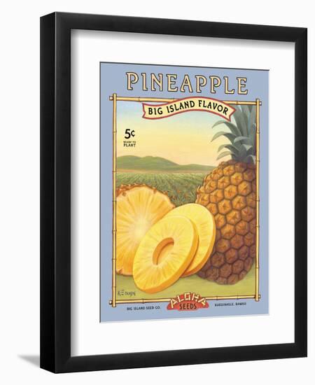 Pineapple-Kerne Erickson-Framed Art Print