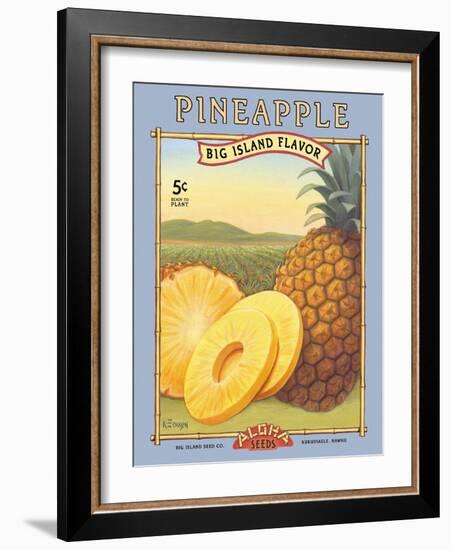 Pineapple-Kerne Erickson-Framed Art Print