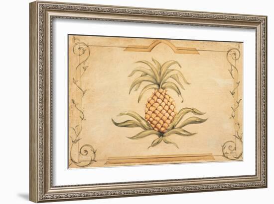 Pineapple-Cheri Blum-Framed Art Print