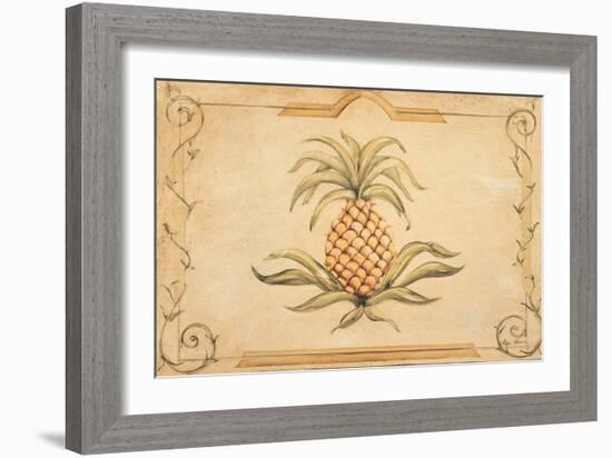 Pineapple-Cheri Blum-Framed Art Print