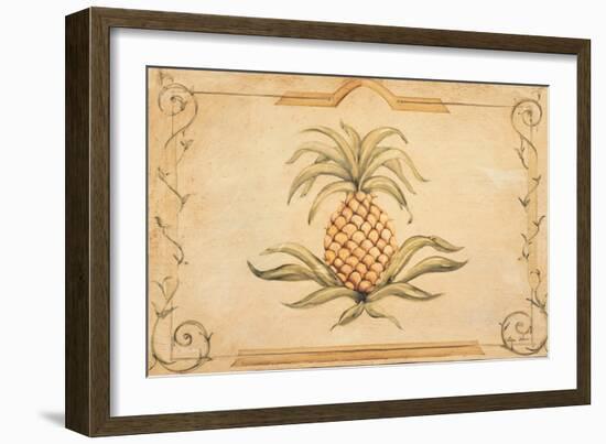 Pineapple-Cheri Blum-Framed Art Print