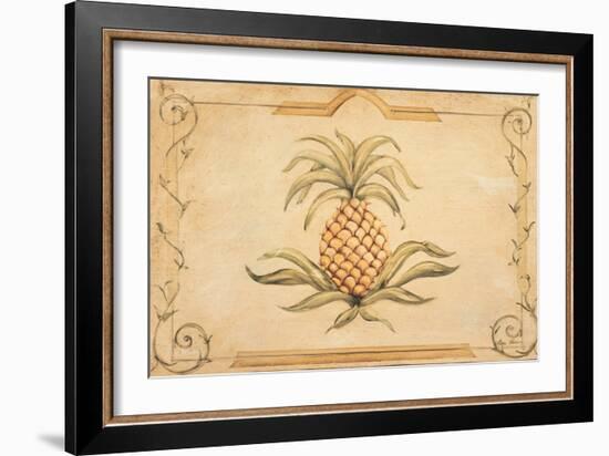 Pineapple-Cheri Blum-Framed Art Print