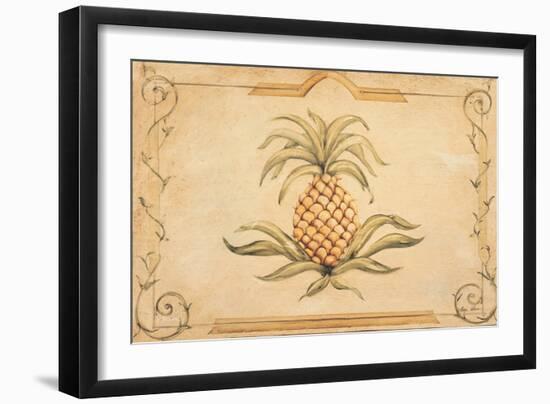 Pineapple-Cheri Blum-Framed Art Print