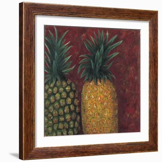 Pineapples, 1999-Pedro Diego Alvarado-Framed Giclee Print