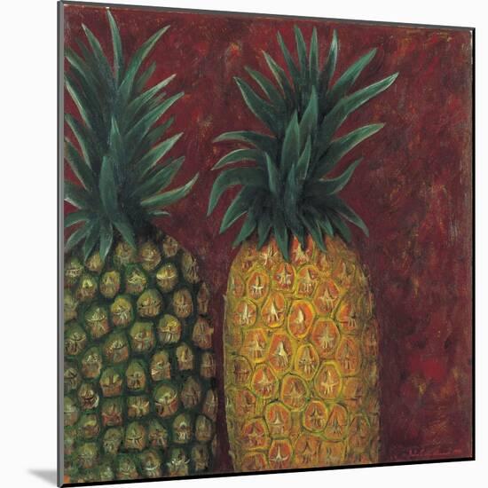 Pineapples, 1999-Pedro Diego Alvarado-Mounted Giclee Print