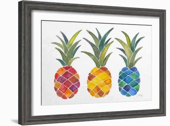 Pineapples-Cat Coquillette-Framed Giclee Print