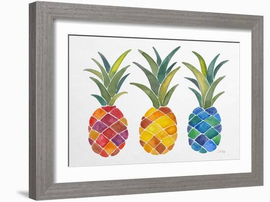 Pineapples-Cat Coquillette-Framed Giclee Print