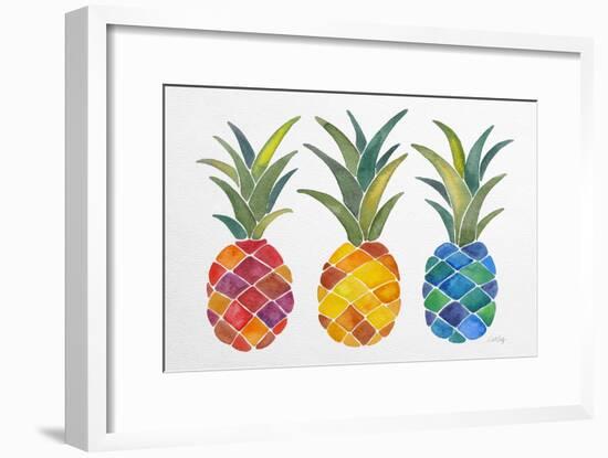 Pineapples-Cat Coquillette-Framed Giclee Print