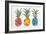 Pineapples-Cat Coquillette-Framed Giclee Print