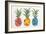 Pineapples-Cat Coquillette-Framed Giclee Print