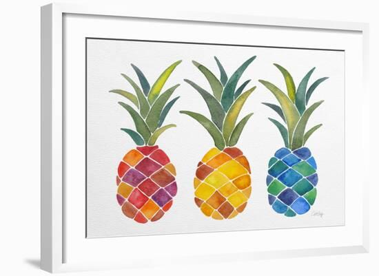 Pineapples-Cat Coquillette-Framed Giclee Print