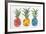 Pineapples-Cat Coquillette-Framed Giclee Print