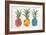Pineapples-Cat Coquillette-Framed Premium Giclee Print