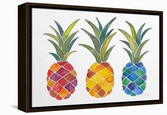 Pineapples-Cat Coquillette-Framed Premier Image Canvas
