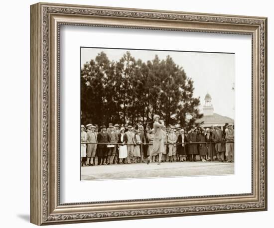 Pinehurst Golfers I-null-Framed Art Print