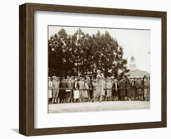 Pinehurst Golfers I-null-Framed Art Print