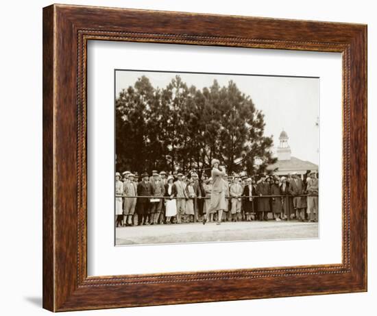 Pinehurst Golfers I-null-Framed Art Print