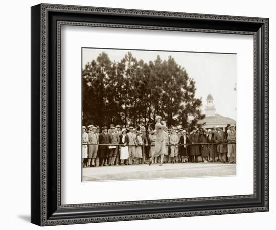 Pinehurst Golfers I-null-Framed Art Print